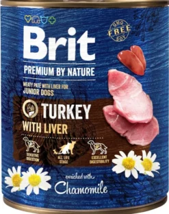 BRIT Premium by Nature 800g tacchino e fegato per cuccioli