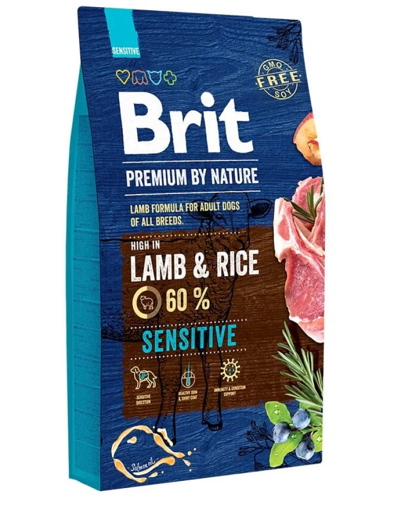 BRIT Premium By Nature Sensitive Lamb and Rice 8kg