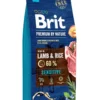 BRIT Premium By Nature Sensitive Lamb and rice 15kg
