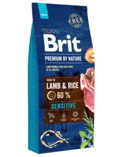 BRIT Premium By Nature Sensitive Lamb and rice 15kg
