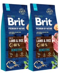 BRIT Premium By Nature Sensitive Lamb 30 kg (2 x 15 kg)