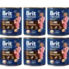 BRIT Premium by Nature 6 x 800g cibo per cani a base di agnello e grano saraceno
