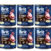 BRIT Premium by Nature 6 x 800g cibo per cuccioli a base di tacchino e fegato