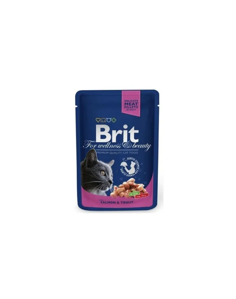BRIT Premium Cat Adult bustine in salsa per gatti 24 x 100g