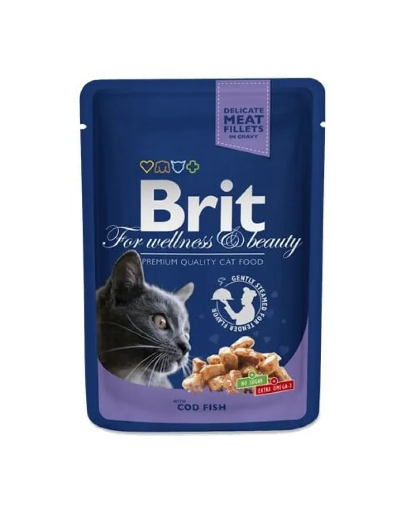 BRIT Premium Cat Adult bustine in salsa per gatti 24 x 100g