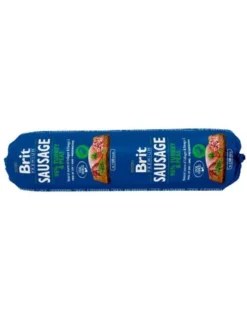 BRIT Sausage Chicken Turkey & Pea 800 g alimento completo con tacchino e piselli per cani