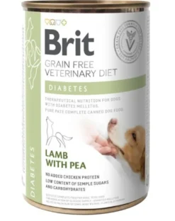 BRIT Veterinary Diet Diabetes Lamb&Pea 400g