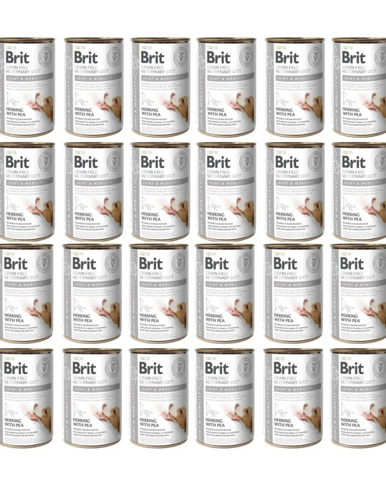 BRIT Veterinary Diet Dog Joint & Mobility 24x400g