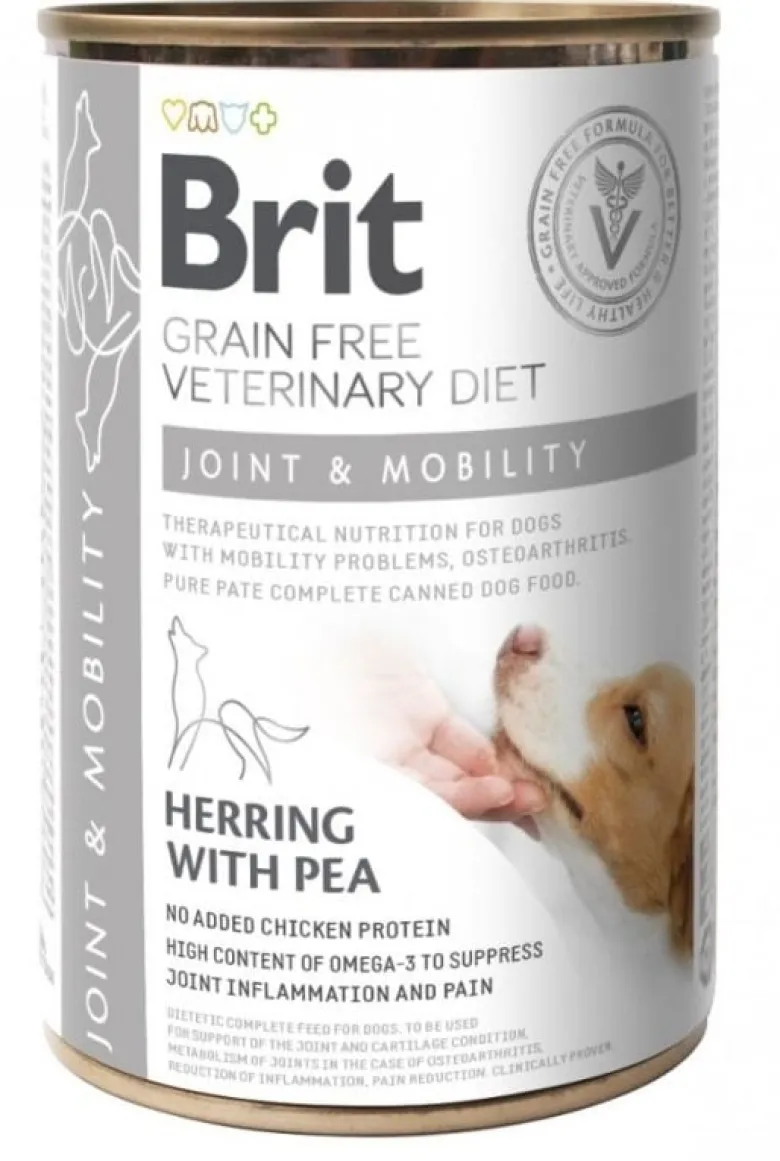 BRIT Veterinary Diet Dog Joint & Mobility 24x400g