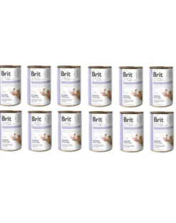 BRIT Veterinary Diet Gastrointestinal Salmon with Pea 12x400g