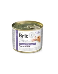 BRIT Veterinary Diet Grain Free Gastrointestinal low fat 200 g alimento con tonno con agnello per cani con un sistema digestivo sensibile e predisposizione all'obesità