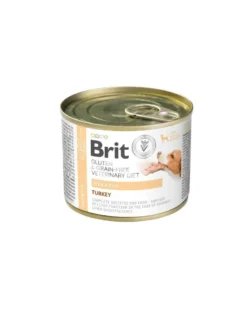 BRIT Veterinary Diet Grain Free Hepatic 200 g alimento con tacchino con piselli verdi per cani con patologie epatiche