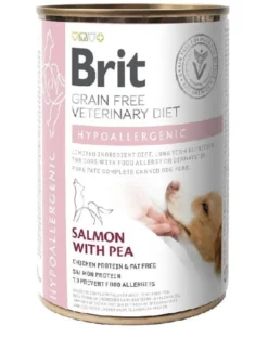 BRIT Veterinary Diet Hypoallergenic Salmon&Pea 400g