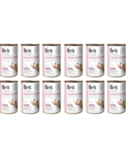 BRIT Veterinary Diet Hypoallergenic Salmon&Pea 12x400g
