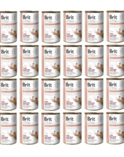 BRIT Veterinary Diet Renal Tuna&Salmon&Pea 24x400g