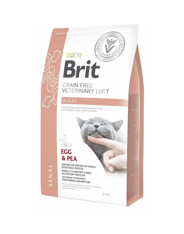 BRIT Veterinary Diets Cat Renal 2 kg