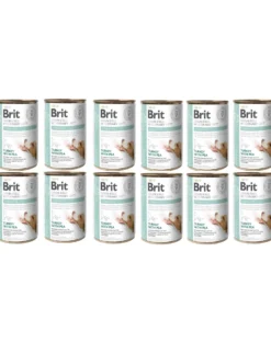 BRIT Veterinary Diet Struvite Turkey&Pea 12x400g