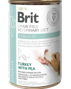 BRIT Veterinary Diet Struvite Turkey&Pea 24x400g