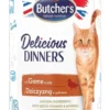 BUTCHER'S Delicious Dinners cibo per gatti, pezzi con carne di cervo in gelatina, 400g
