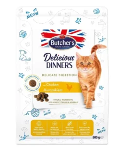 BUTCHER'S Functional Cat Sensitive per gatti sensibili con pollo 800 g