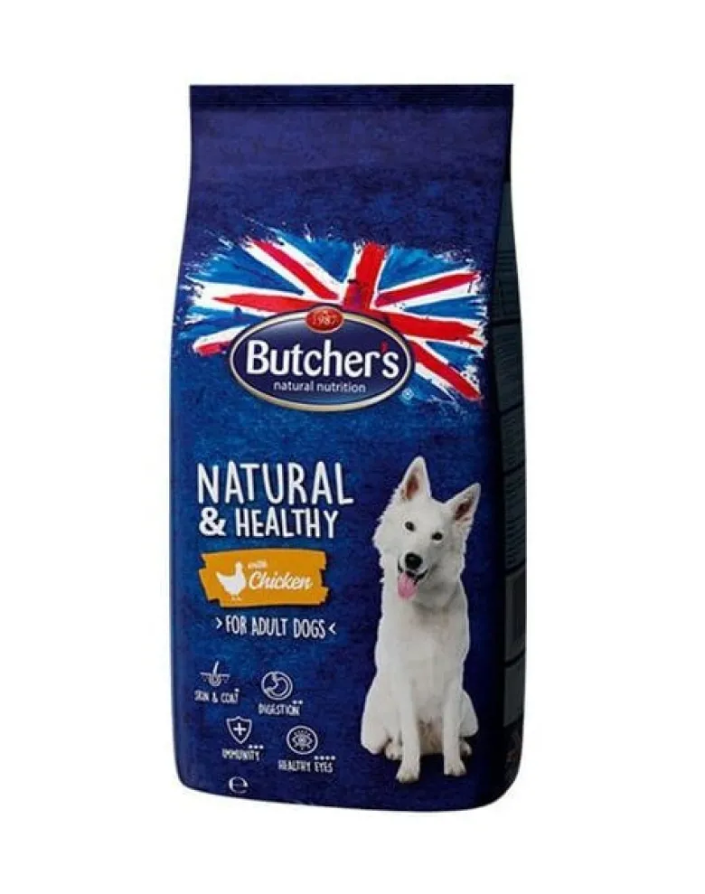 BUTCHER'S Natural&Healthy con pollo 15kg