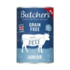 BUTCHER'S Original Junior cibo per cani, pezzi di manzo in gelatina, 400g