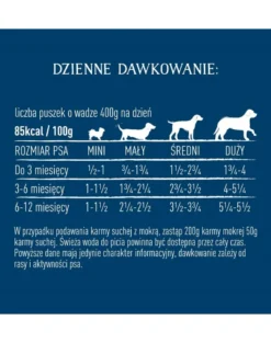 BUTCHER'S Original Junior cibo per cani, pezzi di manzo in gelatina, 400g