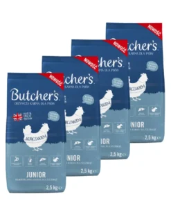 BUTCHER'S Original Junior, crocchette con pollo per cuccioli 4 x 2,5kg