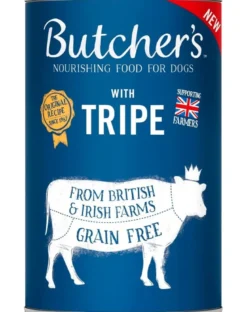 BUTCHER'S Original Tripe Mix cibo per cani, con rumine, paté 1200g