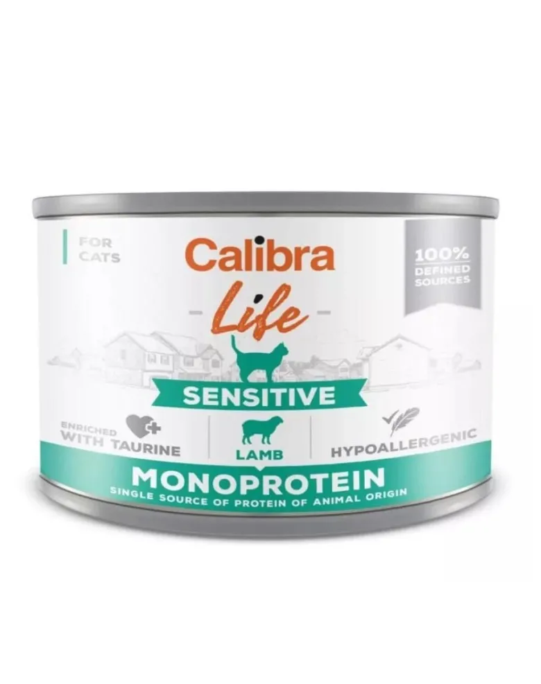 CALIBRA Cat Life Sensitive Lamb 200g con agnello per gatti sensibili