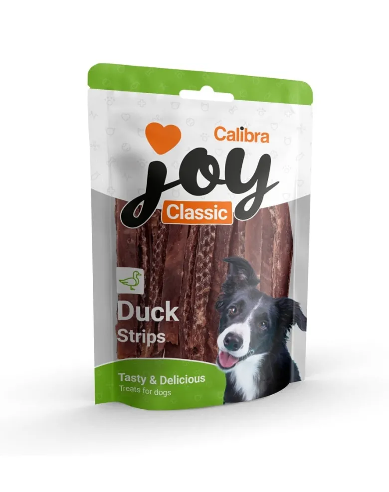 CALIBRA Dog Joy Classic Duck Strips 250 g strisce semi-umide di anatra