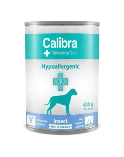 CALIBRA Veterinary Diet Dog Hypoallergenic Insect & Salmon 400 g