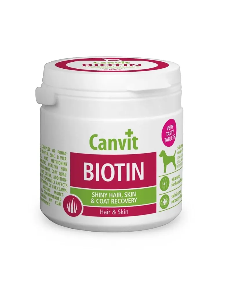 CANVIT Dog Biotin 100g integratore per pelle e pelo