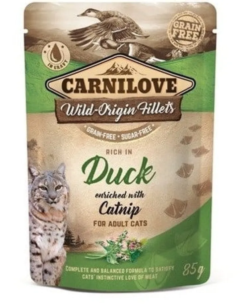 CARNILOVE Cat 24 x 85 g Fagiano e foglie di lampone