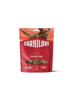 CARNILOVE Dog Jerky Beef Fillet 100g snack per cani adulti con manzo