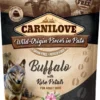 CARNILOVE Dog Paté Buffalo with Rose Petals 300g