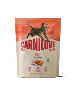 CARNILOVE True Fresh Cat Beef Kittens 400 g manzo, per gattini di tutte le razze