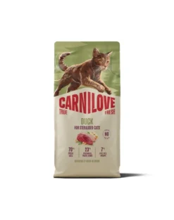 CARNILOVE True Fresh Cat Duck Sterilised 6 kg anatra, per gatti sterilizzati