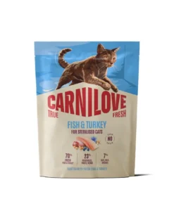 CARNILOVE True Fresh Cat Fish and Turkey Sterilised 400 g pesce e tacchino, per gatti sterilizzati