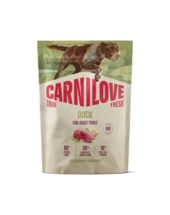 CARNILOVE True Fresh Dog Duck Adult 1,5 kg crocchette con anatra fresca per cani adulti
