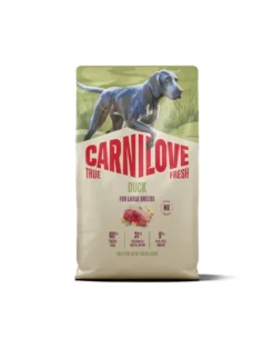 CARNILOVE True Fresh Dog Duck Junior Large 4 kg crocchette con anatra fresca per cuccioli di razze grandi