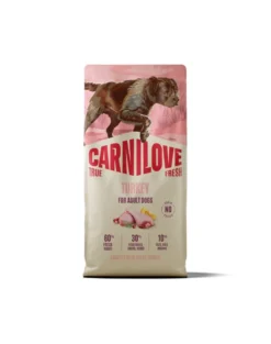 CARNILOVE True Fresh Dog Turkey Adult 12 kg cibo secco con tacchino fresco per cani adulti