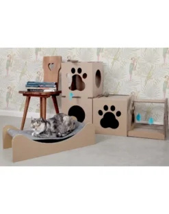 CARTON+ PETS Tiragraffi per gatti Fun Park