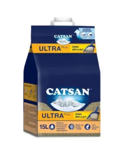 CATSAN Ultra Plus 15l lettiera per gatti a zolle