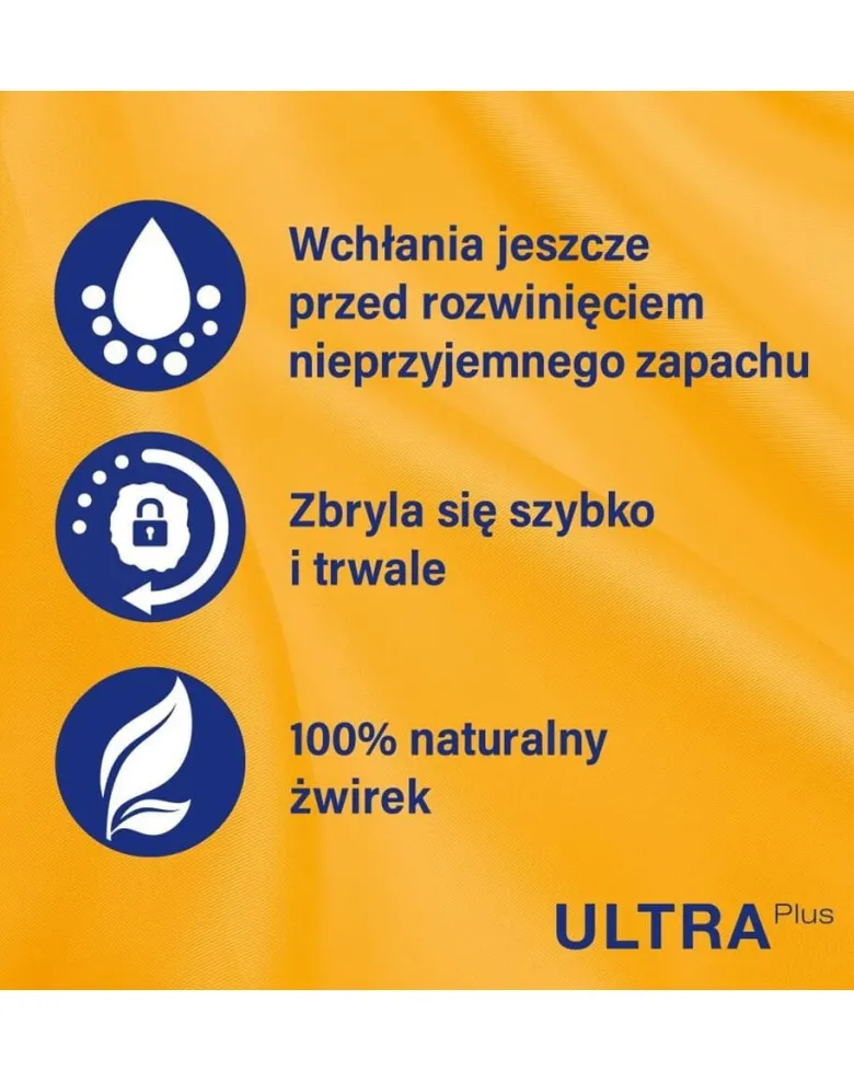 CATSAN Ultra Plus 15l lettiera per gatti a zolle