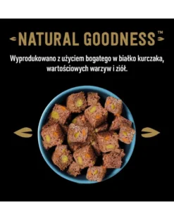 CESAR Natural Goodness ricco di pollo con patate dolci, piselli e mirtilli rossi 12 x 400g
