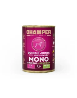 CHAMPER Bones Joints Agnello alimento monoproteico per cani 400 g