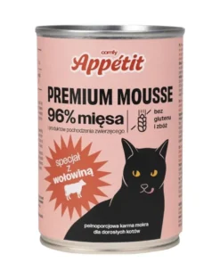 COMFY APPETIT PREMIUM Mousse con manzo per gatti 400 g