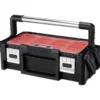 CURVER Scatola CANTILEVER 18" con 18 scomparti nero / rosso