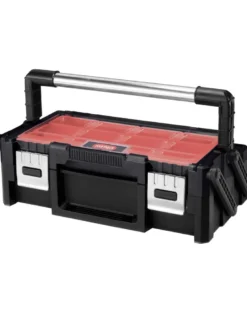 CURVER Scatola CANTILEVER 18" con 18 scomparti nero / rosso